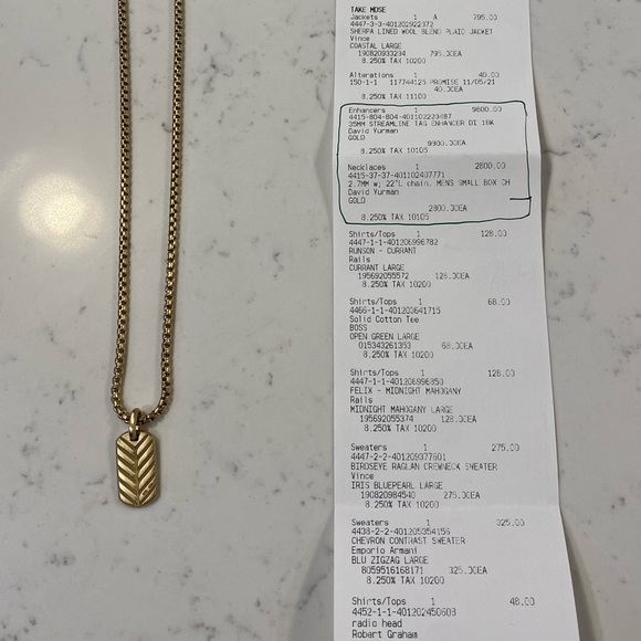 David Yurman Chain. - Picture 4 of 4